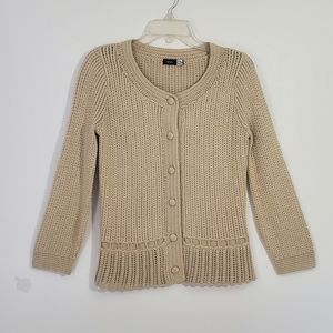 Saks Fifth Avenue Knit Button Sweater